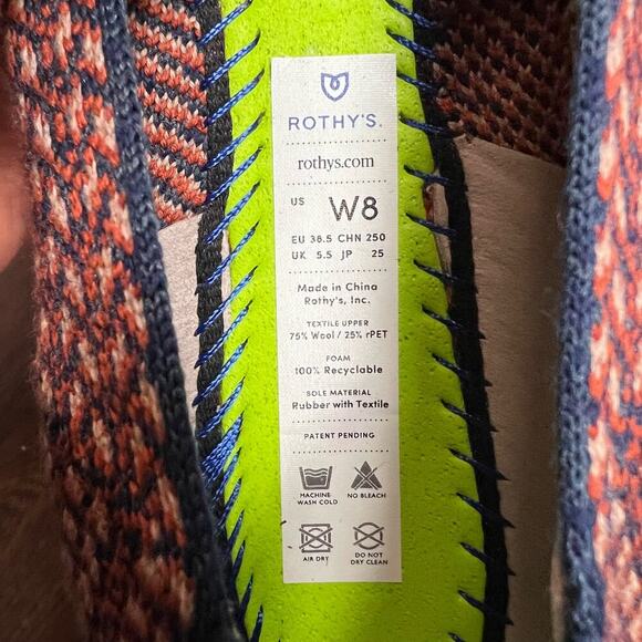 Rothy’s The Loafer Walnut Tweed Merino Limited Edition Size‎ 8 - Picture 8 of 8